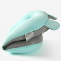 Miniatyrbild 3 av 7: Säker Babybadmatta, Lättrengjord Flytande Badstol, Icke-Irriterande för Huden, Ergonomisk Design för Bekvämt Stöd, Portabel Användning Överallt