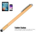 Miniatyrbild 5 av 8: Stylus Penna 2 Funktioner Bekväm Kompakt Portabel Praktisk Touch Pennor för IOS Tablet för Kindle för IPhone Guld