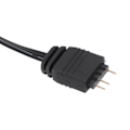 Miniatyrbild 5 av 8: ARGB Kontroller Professionell 5V 3 Pin SATA Strömförsörjning ARGB Ljusremsa Fjärrkontroll för PC Fläktar Kylare DIY ARGB Enheter Svart