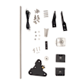 Miniatyrbild 9 av 10: Dubbel Z-axel Kit Stabil Struktur Stark Metall Enkel Installation Ledarsskruv Uppgraderingskit för Ender 3 Pro V2 3D-skrivare
