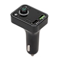 Miniatyrbild 5 av 10: Billaddare Mini Billaddaradapter Stöder USB-minneskort BT med LED-skärm DC12V