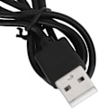 Miniatyrbillede 4 af 8: 2P Smartwatch Opladerkabel Magnetisk Ur Oplader Udskiftning USB Datakabel Sort 4.0mm/0.2in 12.3mm/0.5in