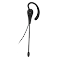 Miniatyrbild 4 av 8: Enkelsidigt headset med mikrofon, trådbundet, brusreducerande, lätt monauralt headset för callcenter, kontor, 3,5 mm