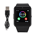 Miniatyrbild 1 av 10: 1.5 Tum TFT Ultra HD Färgstark LCD Bluetooth Smart Sportklocka Svart