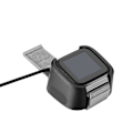 Miniatyrbild 5 av 9: Mini Portabel Klockladdningsbas Klockladdare för Fitbit Versa Klocka Svart för Resor