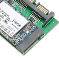 Miniatyrbild 3 av 8: SATA Adapter M.2 SSD 2 i 1 Stor Kapacitet Stabil Pålitlig Portabel Plug and Play Datortillbehör 16GB