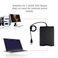 Miniatyrbild 6 av 7: 1,44MB USB2.0 FDD Portabel Extern Diskettstation för Window/Mac Laptop