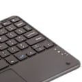 Miniatyrbild 3 av 8: Trådlöst Bluetooth-tangentbord med pekplatta, 78 tangenter, ultratunt tyst tangentbord för Android, Windows och iOS