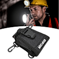 Miniatyrbild 1 av 8: Walkie Talkie Hållare Lättvikt Bärbar Universal Nylon Radiofodral Väska för 2-vägsradio MSC 20B