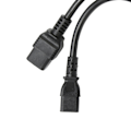 Miniatyrbild 8 av 8: IEC320 C19 IEC320 C13 till IEC320 C20 Strömkabel Professionell Standard Y-splitterkabel för Dator HDTV Monitor