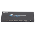 Miniatyrbild 7 av 7: 1 till 4 HD Multimedia Interface Splitter 4K 18Gbps Högupplöst HD Multimedia Interface2.0 Videoväxlare EU-kontakt