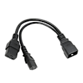 Miniatyrbild 2 av 8: IEC320 C19 IEC320 C13 till IEC320 C20 Strömkabel Professionell Standard Y-splitterkabel för Dator HDTV Monitor