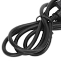 Miniatyrbillede 3 af 8: 2P Smartwatch Opladerkabel Magnetisk Ur Oplader Udskiftning USB Datakabel Sort 4.0mm/0.2in 12.3mm/0.5in