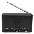 Miniatyrbild 3 av 10: Väckarklockradio LED-display Basmembran Justerbar Ljusstyrka DAB FM Digital Väckarklocka för Hemmet