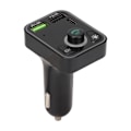 Miniatyrbild 8 av 10: Billaddare Mini Billaddaradapter Stöder USB-minneskort BT med LED-skärm DC12V