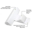 Miniatyrbild 4 av 5: Justerbart Stöd, Memory Foam-kuddar: Anti-Roll Stödkudde med Osynlig Dragkedja, Lättrengjord Design för Hygien, Ergonomisk Design för Nacke