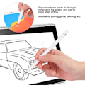 Miniatyrbild 1 av 4: Skärm Touch Penna Tablet Stylus Ritning Kapacitiv Penna Universell för Android/iOS Smart Telefon Tablet Vit