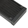 Miniatyrbild 4 av 8: Vattenkylningsradiator 8 Rör G1/4 Gänga 80mm Dubbla Fläktar Aluminiumlegering Värmeväxlare för Skrivare Drönare Datorer