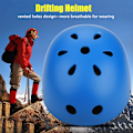 Miniatyrbild 3 av 7: Hjälm Justerbar Rem Huvudskyddsutrustning Utomhus Klättring Drifting Utrustning (Blå-S)