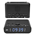 Miniatyrbild 9 av 10: Väckarklockradio LED-display Basmembran Justerbar Ljusstyrka DAB FM Digital Väckarklocka för Hemmet