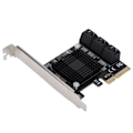 Miniatyrbild 7 av 10: Sata Expansionskort Lättviktigt Portabelt ASM-Chip 5 Anslutningsterminaler PCB Expansionskort
