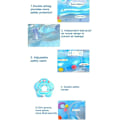 Miniatyrbild 5 av 6: Pool Floaties för spädbarn: Simtränare för småbarn med säkerhetssitsdesign, Baby Pool Swimming Float som erbjuder dubbel krockkuddesäkerhet, lätt att bära