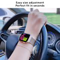 Miniatyrbild 7 av 8: 20mm Metallnät Klockarmband Rostfritt Stål Snabbkoppling Generell Klockrem för Galaxy Watch för Vivoactive HR för Amazfit GTS 2 Mini Roséguld