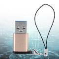 Miniatyrbild 6 av 9: 3 st USB3.0 till Typ C3.1 Hona Adapter Snodd Elektronisk Överföringskontakt (GuldSnodd)
