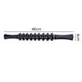 Pikkukuva 2 / 5: Hierontalaite Fascia Roller, Handheld Deep Tissue Hierontapuikkotyökalut, Selluliittihieronta, Manuaalinen lihasten irrotusrullahierontalaite, Hierontalaite black