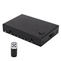 Miniatyrbild 7 av 7: 18Gbps HD Multimedia Interface 2.0 5x1 Switch 5 ingångar 1 utgång Switch Selector med fjärrkontroll och laddningskabel