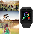 Miniatyrbild 6 av 10: 1.5 Tum TFT Ultra HD Färgstark LCD Bluetooth Smart Sportklocka Svart