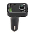 Miniatyrbild 6 av 10: Billaddare Mini Billaddaradapter Stöder USB-minneskort BT med LED-skärm DC12V