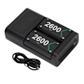 Miniatyrbild 1 av 7: Laddstation för Handkontroll Dubbel Laddning Uppladdningsbar 5V DC Gamepad Batteriladdare med 2-färgs LED-indikator för Xbox