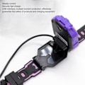Miniatyrbillede 8 af 8: 2P Smartwatch Opladerkabel Magnetisk Ur Oplader Udskiftning USB Datakabel Sort 4.0mm/0.2in 12.3mm/0.5in