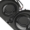 Miniatyrbild 3 av 8: CPU GPU Fläkt Ersättning för MSI GS75 P75 MS 17G1 MS 17G2 BS5005HS U3I BS5005HS U3J DC 5V 0.5A 4 Pin Laptop Kylfläkt CPU GPU Fläkt