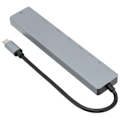 Miniatyrbild 4 av 9: USB C Dock 8 i 1 Multifunktionell Typ C till RJ45 USB3.0 USB C HD Multimedia Interface Dockningsstation för Stationär Dator Laptop