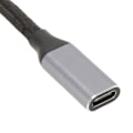Miniatyrbild 4 av 8: USB C Förlängningskabel 10Gbps Datasynkronisering 100W Strömförsörjning 4K 60Hz Videoutgång USB C-kabel med E Marker Chip 0.25m
