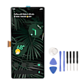 Miniatyrbild 2 av 8: Touch Display Digitizer-enhet med fingeravtryckssensor Reparationsverktyg Telefonskärmsbyte för Pixel 6 Pro 5G 8VOU GLUOG