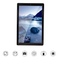 Miniatyrbild 1 av 8: 10.1in Tablet 2.4G 5G Främre 5MP Bakre 13MP 1960x1080 6GB 128GB Octa Cores Svart Tablet för Android11 100 till 240V