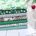 Miniatyrbillede 6 af 8: 7 stk. 50*50 cm bomuldsstof DIY assorterede firkanter forskåret sengetøjssæt kvarterbundt 2#