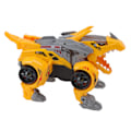 Miniatyrbild 3 av 7: 2-i-1 Transformerande Dinosauriebil Leksak med LED-ljus Musik Rörliga Leder Sprayfunktion för Barn Pojkar