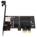 Miniatyrbild 1 av 10: PCIe Nätverkskort 10/100/1000/2500Mbps Guldpläterad Pin Aluminiumlegering Gigabit Ethernet-kort för Stationär Speldator Server