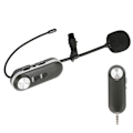 Miniatyrbild 6 av 7: T‑3 Trådlös Lavalier Mikrofon UHF Professionell Myggmikrofon för Möten Tal PA System 100‑240VAU Kontakt