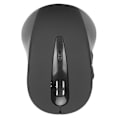 Miniatyrbild 6 av 8: Trådlös Mus Långt Överföringsavstånd Mini Fyrvägs Scrollhjul Optisk Mus för Notebook Tablet PC (Svart)