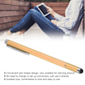 Miniatyrbild 6 av 8: Stylus Penna 2 Funktioner Bekväm Kompakt Portabel Praktisk Touch Pennor för IOS Tablet för Kindle för IPhone Guld