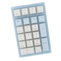 Miniatyrbild 3 av 9: 21 Tangenter Numerisk Knappsats RGB Bakgrundsbelyst Ergonomisk Liten Mekanisk Numerisk Knappsats Numeriskt Tangentbord för Bärbar Dator