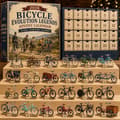 2026 Transport Julekalender (Julekalender Blind Box) Cykel Evolution Blind Box 26*18*3CM (Akryltykkelse 3mm)