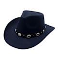 Miniatyrbillede 3 af 6: 1 stk cowboyhat Navy Blue
