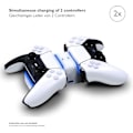 Miniatyrbild 4 av 5: PS5 Controller Laddstation [LED Status Indikator] - PS5 Controller Tillbehör - Playstation 5 Laddstation - PS5 Laddstation Controller - PS5 Dockning