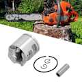Miniatyrbillede 1 af 8: Stempel Sæt med Ringe til HUSQVARNA 545 550XP Kædesav Udskiftning 43mm 577 04 70‑02